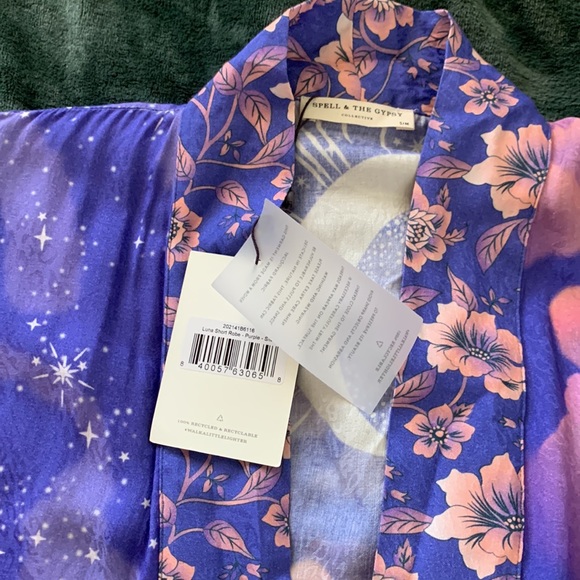 Spell Luna short boho kimono SM NWT - Picture 6 of 16